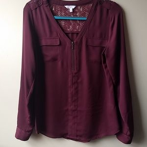 Candie's Lace Blouse- Size M